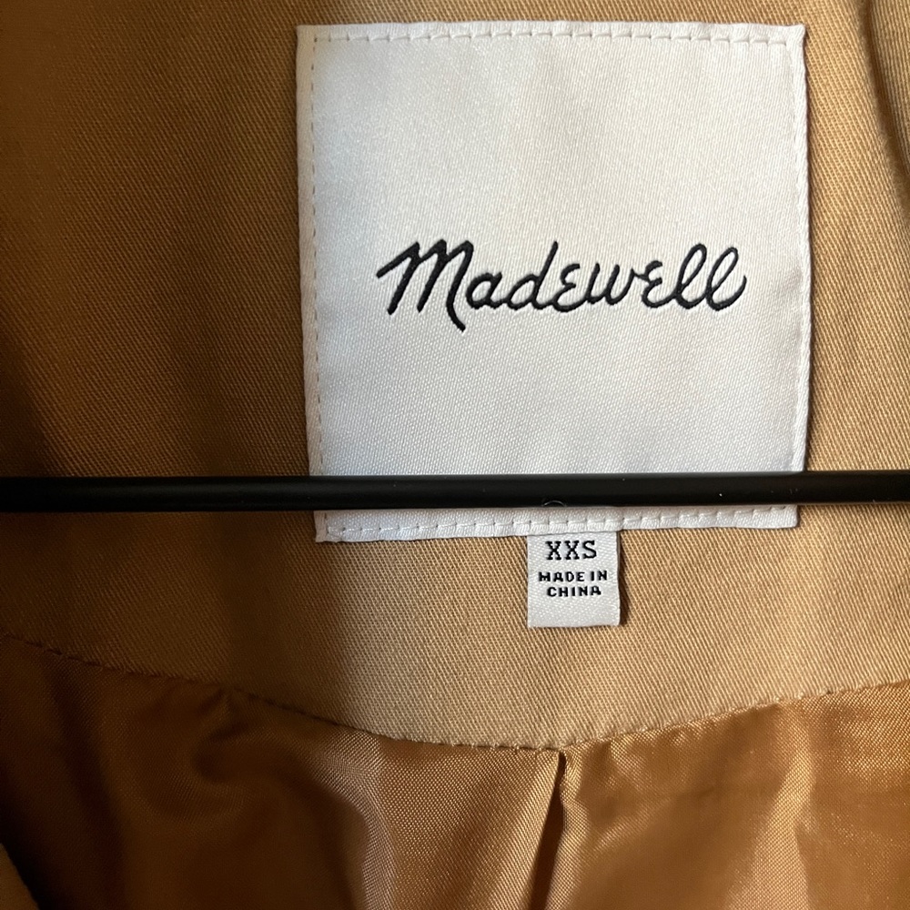 Women's Madewell Sherpa Portland Jacket Bomber XS - Picture 2 of 4